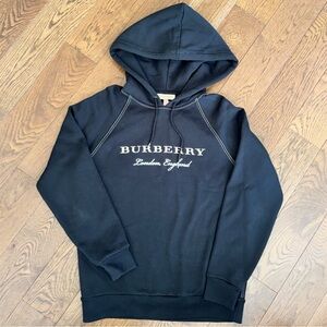 Burberry Men’s Black Hoodie size M